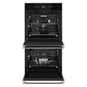 Jennair® NOIR™ 27" Double Wall Oven with MultiMode® Convection System JJW2827LM