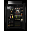 Jennair® RISE™ 42" Built-In Side-By-Side Refrigerator with External Ice and Water Dispenser JBSS42E22L