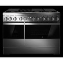 Jennair® NOIR™ 48" Dual-Fuel Professional Range with Gas Grill JDRP648HM