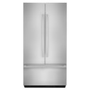 Jennair® Noir™ 42" (106.7 cm) Fully Integrated Built-In French Door Refrigerator Panel-Kit JBFFS42NHM