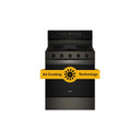 Whirlpool® 30-inch Smart Gas Range with Air Cooking Technology, Steam/Self Cleaning, Rapid Preheat 5.3 CuFt Capacity WFGS7530RV