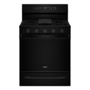 Whirlpool® 30-inch Smart Gas Range with Air Cooking Technology, Steam/Self Cleaning, Rapid Preheat 5.3 CuFt Capacity WFGS7530RB