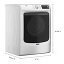 Maytag® Smart Pet Pro Front Load Gas Dryer - 7.4 CU. FT. MGD7020RW