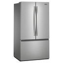 Whirlpool® 36-Inch French Door Refrigerator with Interior Water Dispenser - 31 cu. ft. WRFF3336SZ