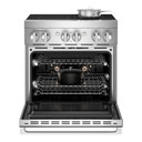 Jennair® NOIR™ 30" Induction Professional-Style Range JPIFC730RM Jennair® NOIR™ 30" Induction Professional-Style Range JPIFC730RM