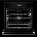 Jennair® NOIR™ Single Wall Oven with MultiMode® True Convection with Smooth Glide Flat-Tine Racks JOESC530RM