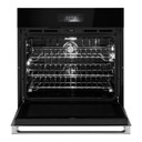 Jennair® NOIR™ Single Wall Oven with V2™ Vertical Dual-Fan True Convection with Advanced Temperature Precision JOESC730RM