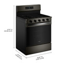 Whirlpool® 30-inch Gas Range with Air Cooking Technology WFGS5730SV