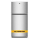 Whirlpool® 30-inch Wide Top Freezer Refrigerator with Total Coverage Cooling - 19 Cu. Ft. WRTX5419SZ