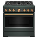 KitchenAid® 36-Inch 6 Burner Commercial-Style Gas Range with No Preheat Air Fry Mode KFGS936SJP