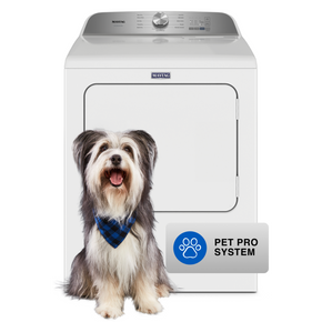 Maytag® Pet Pro Top Load Electric Dryer - 7.0 cu. ft. YMED6500MW