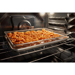 Whirlpool® 30-inch Energy Star Electric Range with Air Cooking Technology, No Preheat Air Fry and Air Baking and Self Clean YWFES5030RV