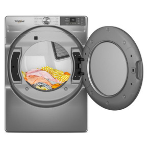 Whirlpool® 7.4 cu. ft. Smart Front Load ENERGY STAR® Electric Dryer with Wrinkle Shield™ Option YWED5720RR