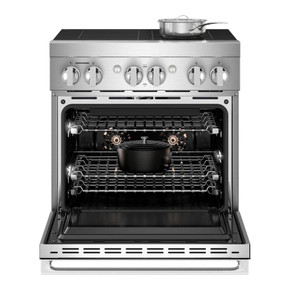 Jennair® NOIR™ 30" Induction Professional-Style Range JPIFC730RM Jennair® NOIR™ 30" Induction Professional-Style Range JPIFC730RM