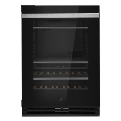 Jennair® NOIR™ 24" Built-In Undercounter Beverage Center - Left Swing JUBFL242HM