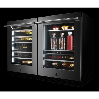 Jennair® RISE™ 24" Built-In Undercounter Wine Cellar, Left Swing JUWFL242HL