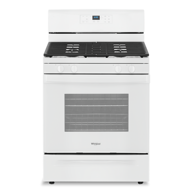 Whirlpool® 5.0 Cu. Ft. Freestanding Gas Range with Storage Drawer WFG515S0MW