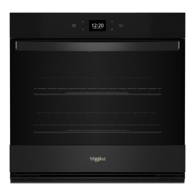 Whirlpool® 4.3 Cu. Ft. Single Wall Oven with Air Fry When Connected WOES5027LB