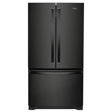 Whirlpool® 36-inch Wide Counter Depth French Door Refrigerator - 20 cu. ft. WRF540CWHB