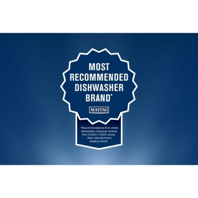 Maytag® Front Control Dishwasher with PowerBlast® cycle and Heated Dry MDFS3924RZ