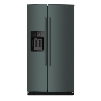 Kitchenaid® 20.8 Cu. Ft. Counter-Depth Side-by-Side Refrigerator with Exterior Ice and Water Dispenser in Junipe KRSC536RJP