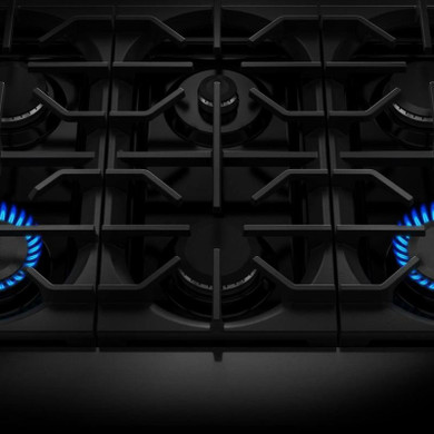 Kitchenaid® 48-Inch 6 Burner Commercial-Style Dual Fuel Range with Griddle KFDD948SBE
