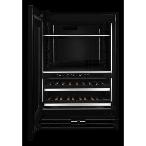 Jennair® Panel-Ready 24" Built-In Undercounter Beverage Center, Left Swing JUBFL242HX