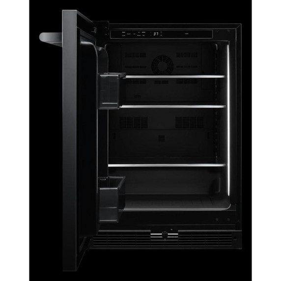 Jennair® RISE™ 24" Under Counter Solid Door Refrigerator, Left Swing JURFL242HL