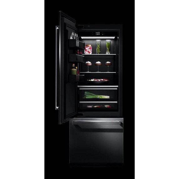 Jennair® Panel-Ready 30" Built-In Bottom-Mount Refrigerator, Left Swing JBBFL30NMX