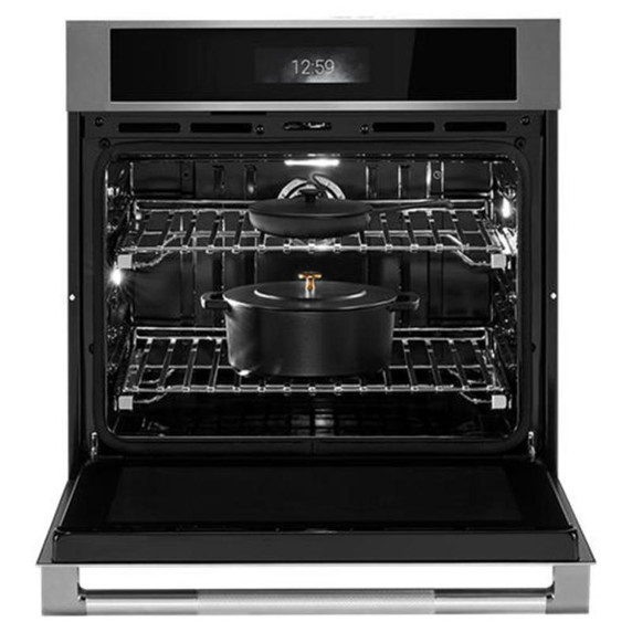 Jennair® RISE™ Single Wall Oven with V2™ Vertical Dual-Fan True Convection with Advanced Temperature Precision JOESC730RL