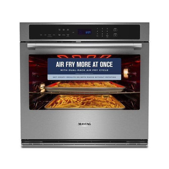 Maytag® 30-Inch Single Wall Oven with EvenAir™ True Convection System - 5.0 Cu. Ft. MOES4030TZ