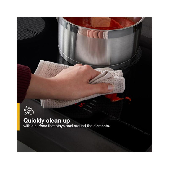 Whirlpool® 24-Inch Small Space Induction Cooktop WCI55US4JB