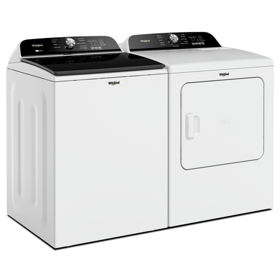 7.0 Cu. Ft. Whirlpool® Top Load Gas Dryer with Moisture Sensor WGD6150PW