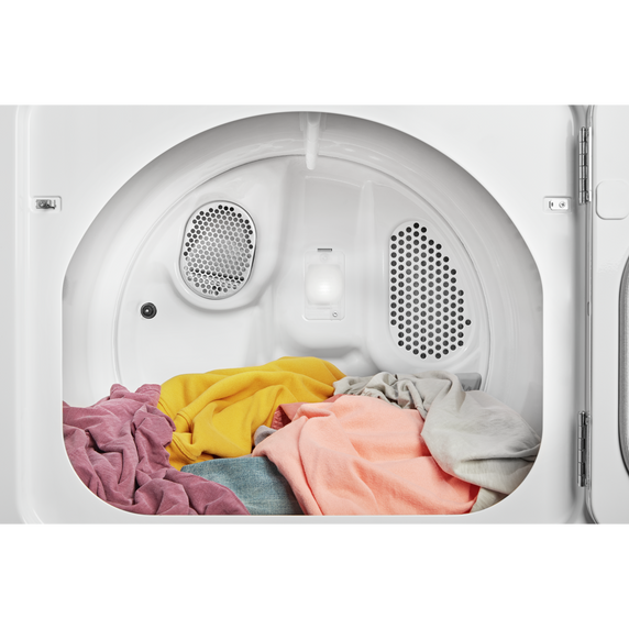 Whirlpool® 7.0 Cu. Ft. Top Load Gas Moisture Sensing Dryer with Steam WGD5050LW