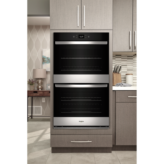 Whirlpool® 8.6 Total Cu. Ft. Double Wall Oven with Air Fry When Connected WOED5027LZ