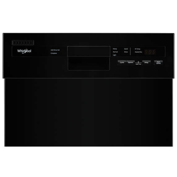 Whirlpool® Small-Space Compact Dishwasher with Stainless Steel Tub WDF518SAHB