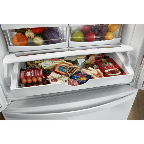 Whirlpool® 36-inch Wide French Door Refrigerator with Water Dispenser - 25 cu. ft. WRF535SWHV