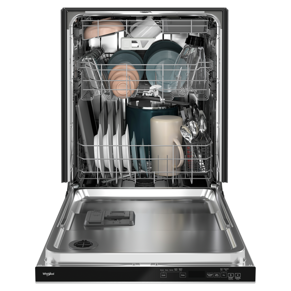 Whirlpool® Pocket Handle Dishwasher with 3rd Rack & Large Capacity WDPA70SAMZ