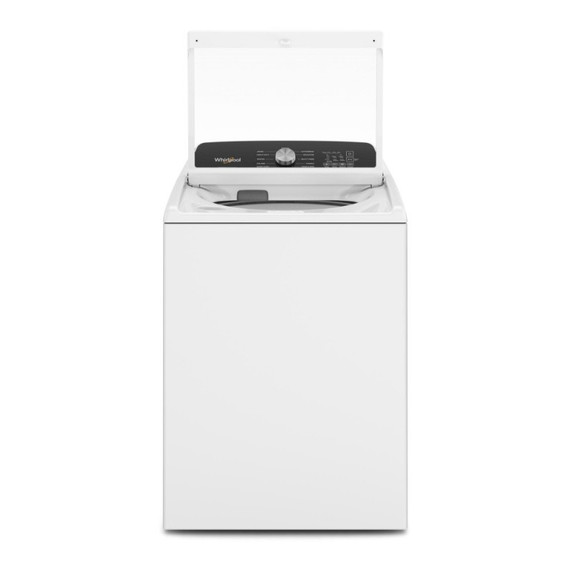 Whirlpool® 5.4 - 5.5 Cu. Ft. I.E.C. Capacity Top Load Washer with Removable Agitator WTW5057LW
