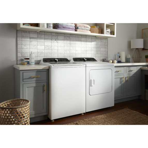 Whirlpool® 5.4 - 5.5 Cu. Ft. Capacity Top Load Washer with Removable Agitator WTW5057LW