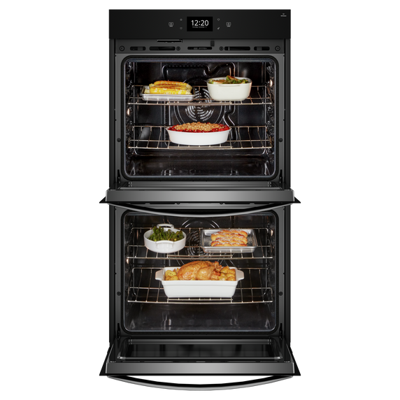 Whirlpool® 10.0 Cu. Ft. Double Smart Wall Oven with Air Fry WOED7030PV