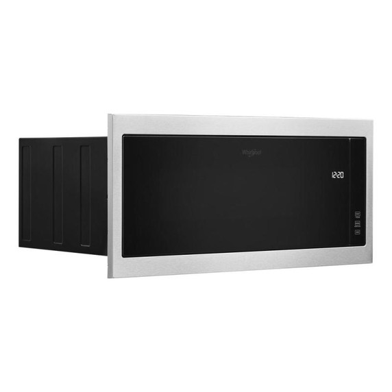 Whirlpool® 1.1 cu. ft. Built-In Microwave with Slim Trim Kit - 14" Height YWMT50011KS