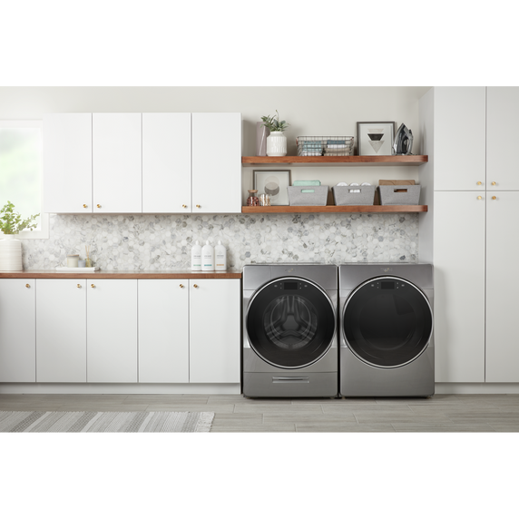 Whirlpool® 5.8 cu. ft. Smart Front Load Washer with Load & Go™ XL Plus Dispenser WFW9620HC