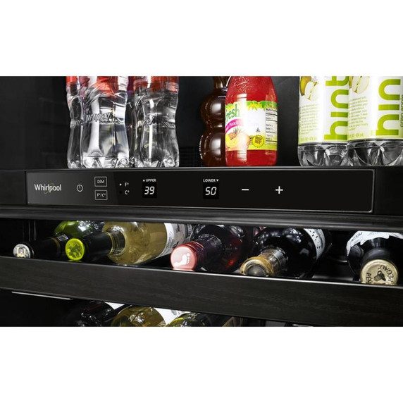 Whirlpool® 24-inch Wide Undercounter Beverage Center with Towel Bar Handle- 5.2 cu. ft. WUB35X24HZ