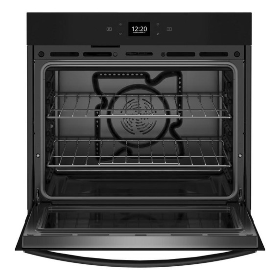 Whirlpool® 4.3 Cu. Ft. Single Wall Oven with Air Fry When Connected WOES5027LB Whirlpool® 4.3 Cu. Ft. Single Wall Oven with Air Fry When Connected WOES5027LB