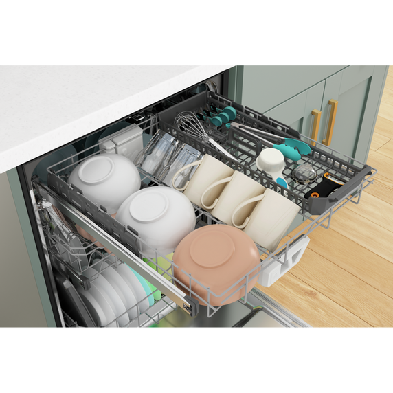 Whirlpool® Fingerprint Resistant Dishwasher with 3rd Rack & Large Capacity WDT970SAKV