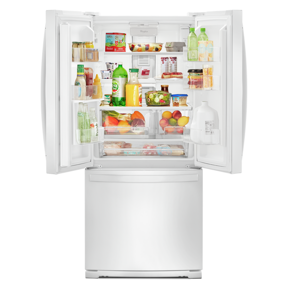 Whirlpool® 30-inch Wide French Door Refrigerator - 20 cu. ft. WRF560SEHW