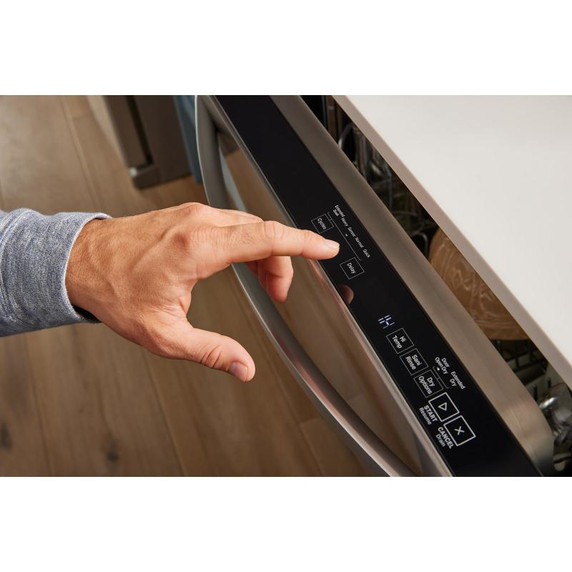 Whirlpool® 44 dBA Dishwasher Flush with Cabinets with 3rd Rack WDT550SAPB