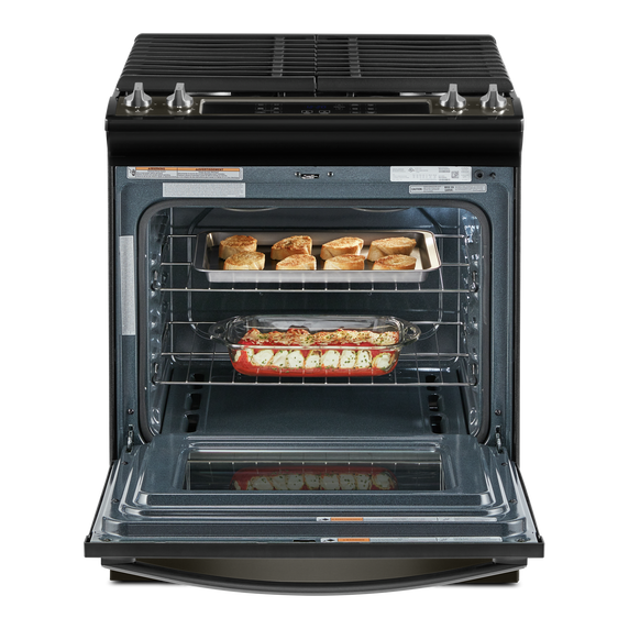 5.0 Cu. Ft. Whirlpool® Gas Range with Frozen Bake™ Technology WEG515S0LV