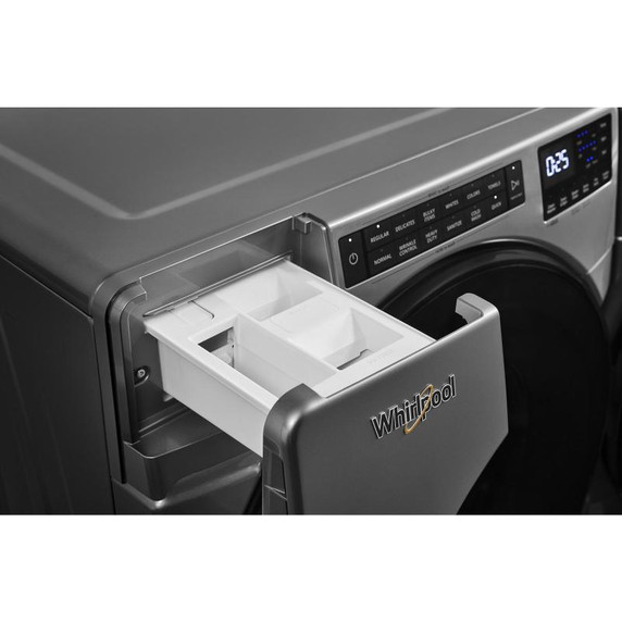 Whirlpool® 15.5" (39.4 cm) Pedestal for Front Load Washer and Dryer with Storage WFP2715HC Whirlpool® 15.5" (39.4 cm) Pedestal for Front Load Washer and Dryer with Storage WFP2715HC